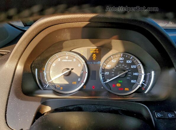 19UUB1F36GA006104 2016 ACURA TLX Белый Вид щитка приборов