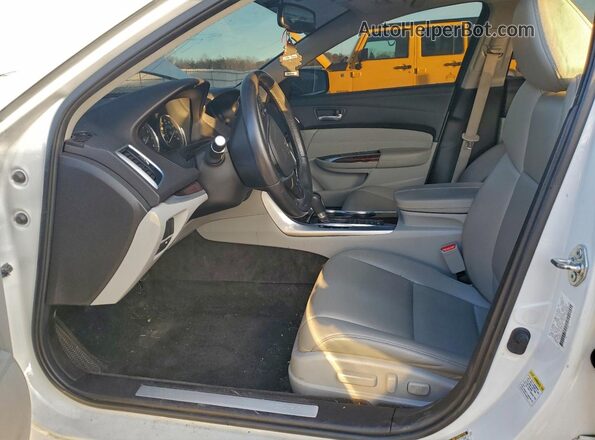 19UUB1F36GA006104 2016 ACURA TLX Белый Вид салона спереди