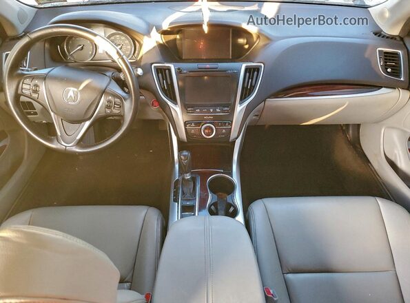 19UUB1F36GA006104 2016 ACURA TLX Белый Вид панели приборов