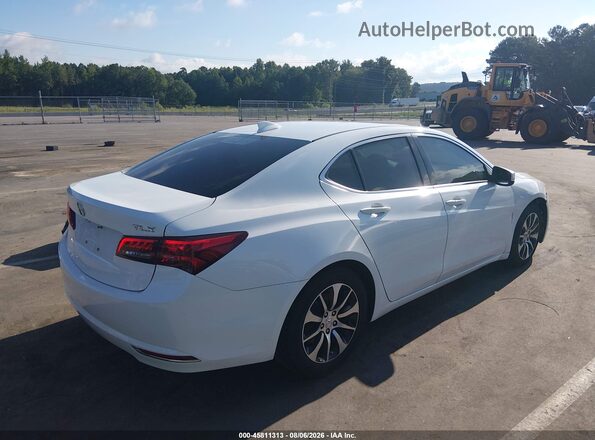 19UUB1F36GA006118 2016 ACURA TLX White უკანა მარჯვენა
