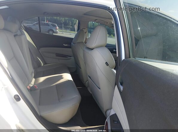 19UUB1F36GA006118 2016 ACURA TLX White VIN კოდის სტიკერის ხედი