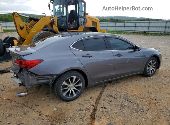 19UUB1F36HA005486 2017 ACURA TLX Серый Задняя правая четверть