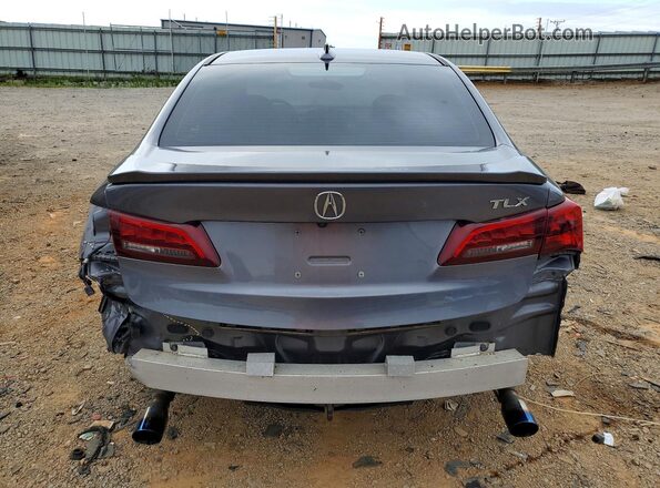 19UUB1F36HA005486 2017 ACURA TLX Серый Вид сзади
