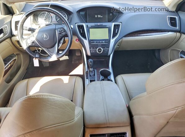 19UUB1F36KA007648 2019 ACURA TLX White Առջևի վահանակի տեսք