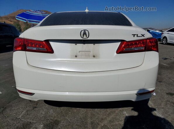 19UUB1F36KA007648 2019 ACURA TLX White Հետևի տեսք