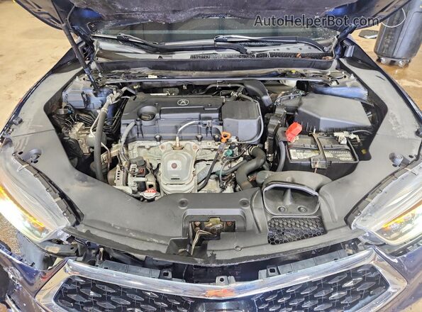 19UUB1F36LA015878 2020 ACURA TLX Blue Rear interior view