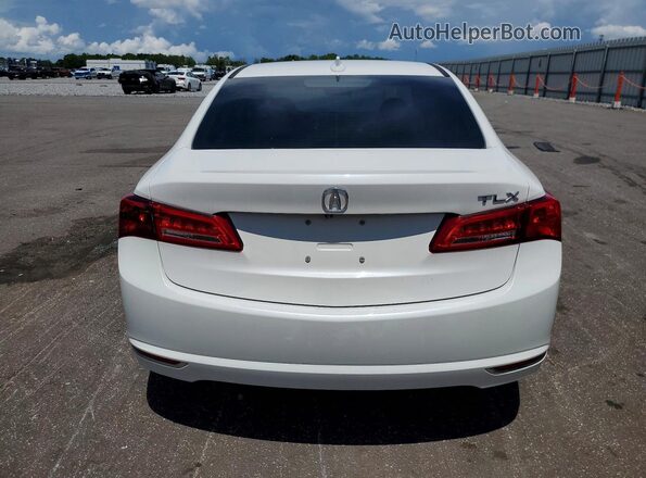 19UUB1F37JA002487 2018 ACURA TLX White Widok z tyłu