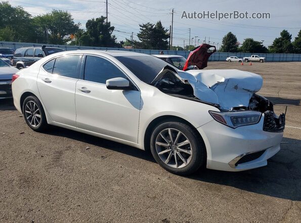 19UUB1F37JA004644 2018 ACURA TLX Белый Передняя правая четверть