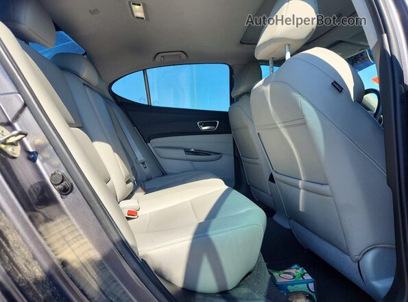 19UUB1F37LA002685 2020 ACURA TLX Gray Вид задніх сидінь