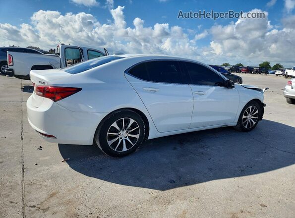 19UUB1F38GA002376 2016 ACURA TLX Белый Задняя правая четверть