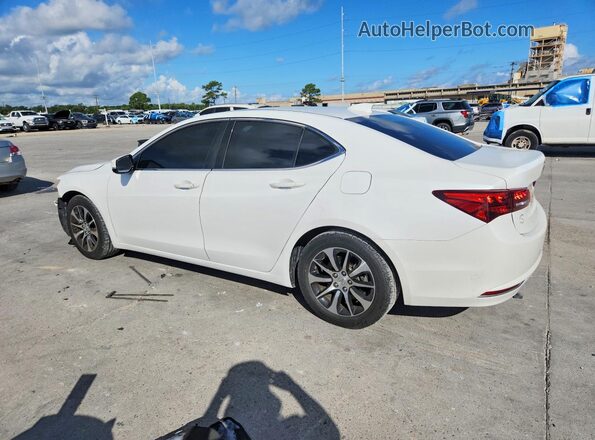 19UUB1F38GA002376 2016 ACURA TLX Белый Задняя левая четверть