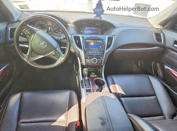 19UUB1F38GA002376 2016 ACURA TLX Белый Вид панели приборов