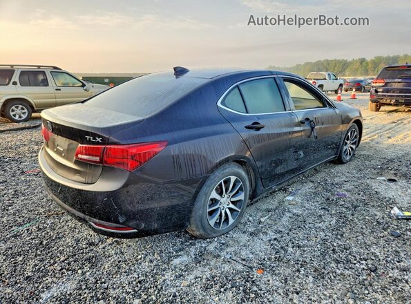 19UUB1F38GA004399 2016 ACURA TLX Black Հետևի տեսք