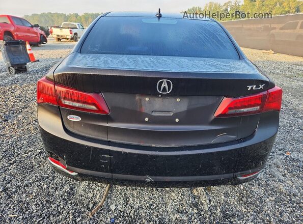 19UUB1F38GA004399 2016 ACURA TLX Black Սալոնի հետևի տեսք