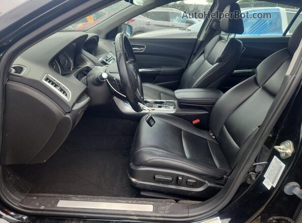 19UUB1F38LA002775 2020 ACURA TLX Black წინა სალონის ხედი