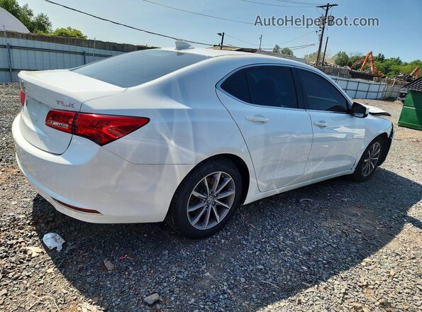 19UUB1F39JA008159 2018 ACURA TLX White უკანა მარჯვენა