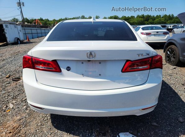 19UUB1F39JA008159 2018 ACURA TLX White უკანა ხედი