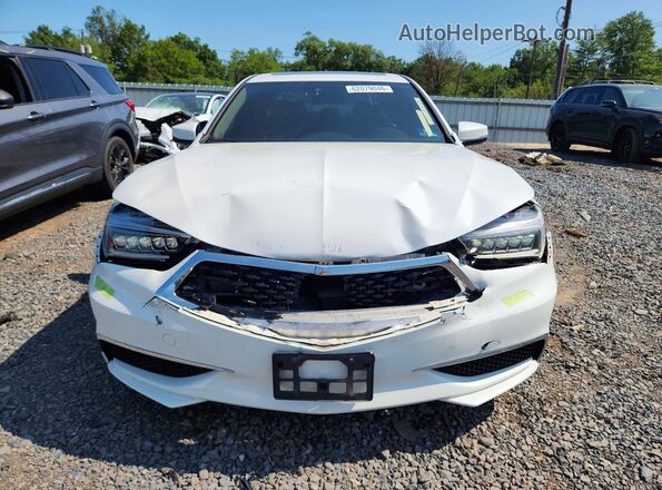 19UUB1F39JA008159 2018 ACURA TLX White წინა ხედი