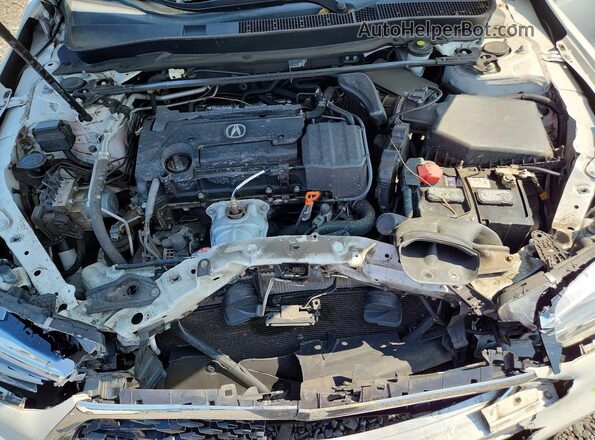19UUB1F39JA008159 2018 ACURA TLX White უკანა სალონის ხედი