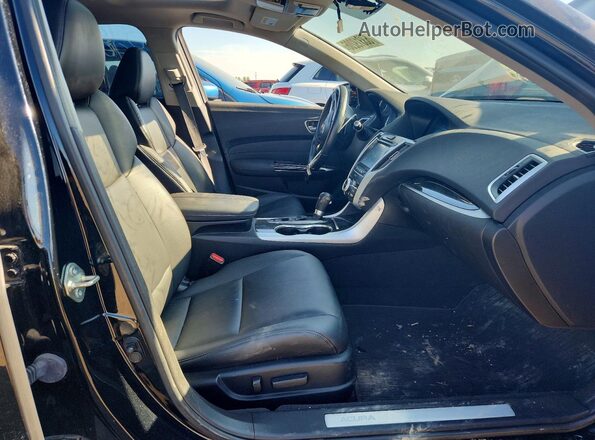 19UUB1F39LA006592 2020 ACURA TLX Black წინა სალონის ხედი