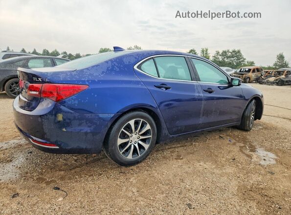 19UUB1F51HA002108 2017 ACURA TLX Blue Trasero derecho