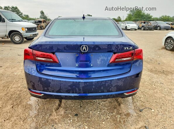 19UUB1F51HA002108 2017 ACURA TLX Blue Vista trasera