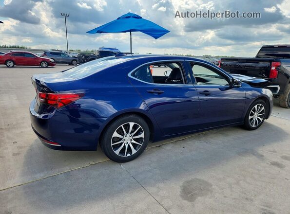19UUB1F51HA009849 2017 ACURA TLX Blue Tył prawy