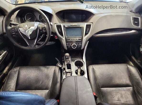 19UUB1F51JA005449 2018 ACURA TLX Black Widok deski rozdzielczej