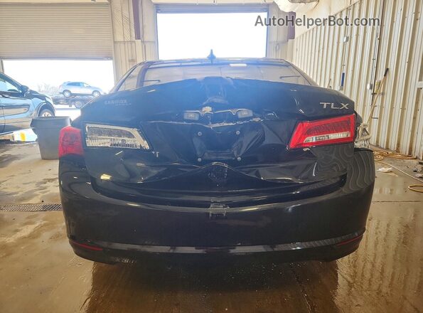 19UUB1F51JA005449 2018 ACURA TLX Black Widok z tyłu