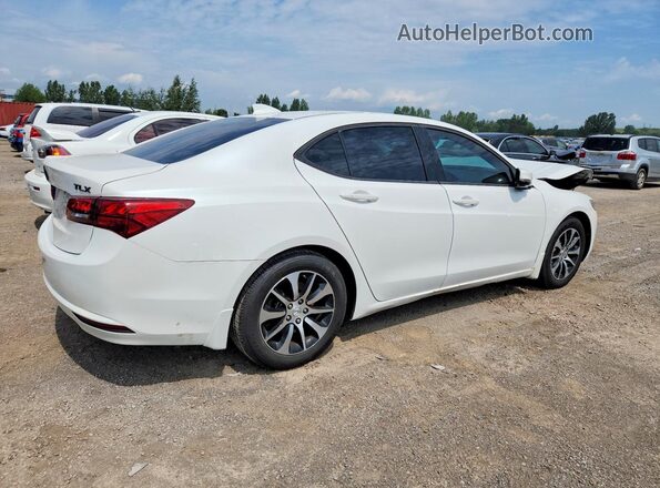 19UUB1F52GA800440 2016 ACURA TLX White Задня права чверть