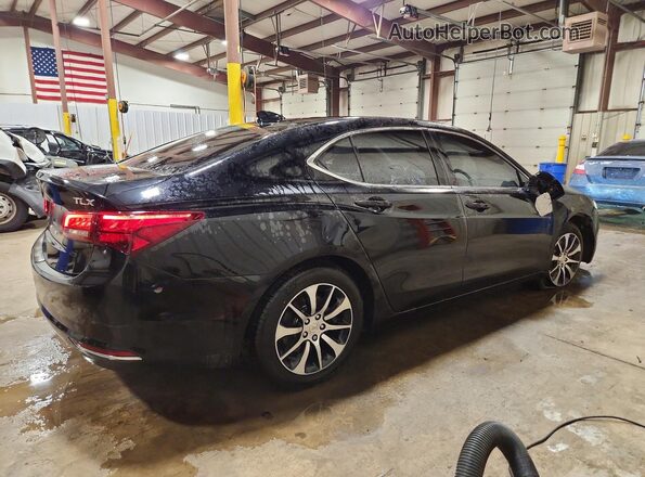 19UUB1F52HA006622 2017 ACURA TLX Черный Задняя правая четверть
