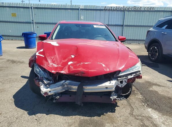 19UUB1F54HA000644 2017 ACURA TLX Red Widok z przodu