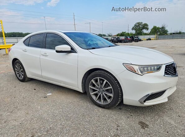 19UUB1F54LA007828 2020 ACURA TLX Белый Передняя правая четверть