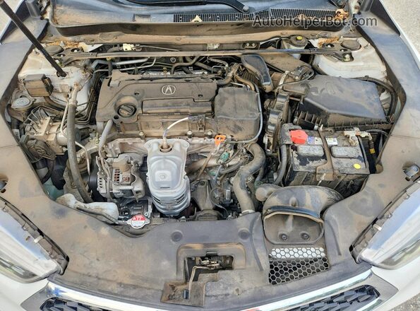 19UUB1F54LA007828 2020 ACURA TLX Белый Вид задней части салона