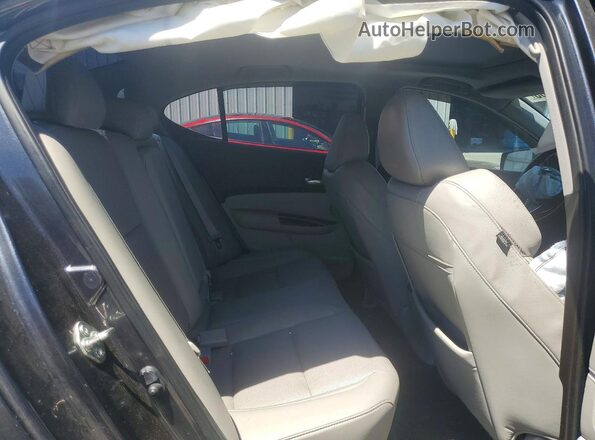 19UUB1F55GA008993 2016 ACURA TLX Charcoal Вид задніх сидінь