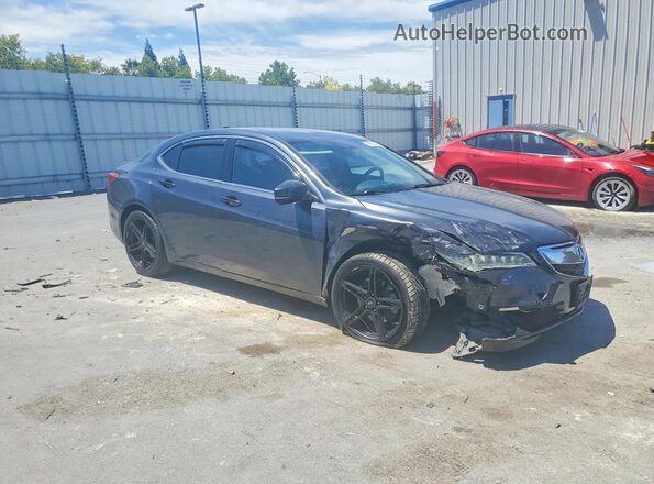 19UUB1F55GA008993 2016 ACURA TLX Charcoal Передня права чверть