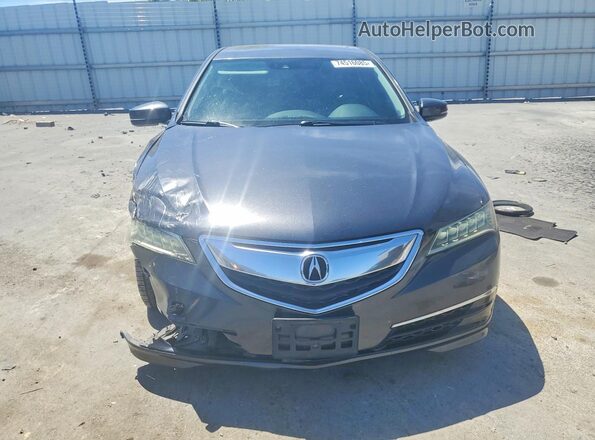19UUB1F55GA008993 2016 ACURA TLX Charcoal Вид спереду