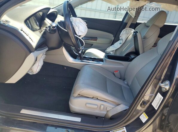 19UUB1F55GA008993 2016 ACURA TLX Charcoal Вид салону спереду