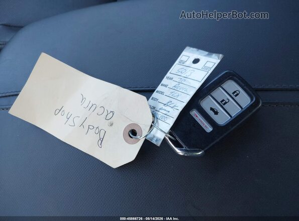 19UUB1F55LA005800 2020 ACURA TLX Black Vista del salpicadero