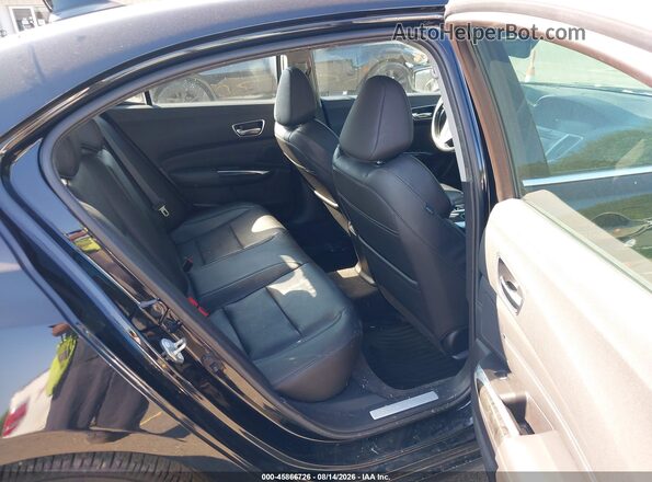 19UUB1F55LA005800 2020 ACURA TLX Black Vista de la etiqueta del VIN