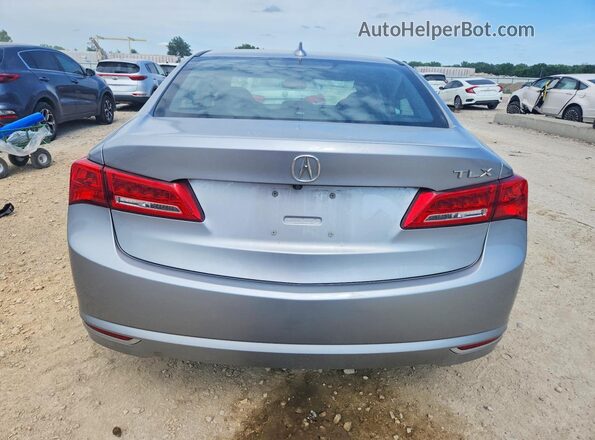 19UUB1F56KA006985 2019 ACURA TLX Silver წინა სალონის ხედი
