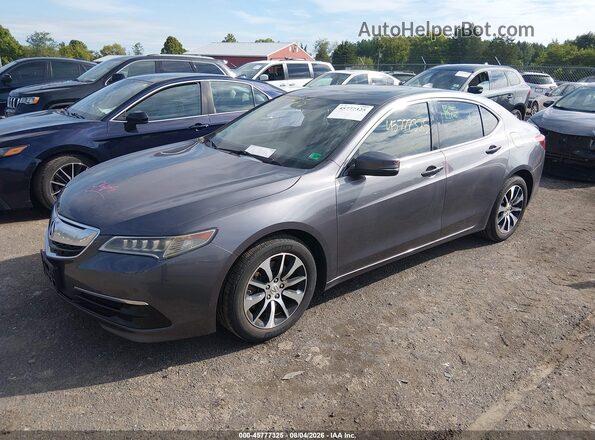 19UUB1F57HA007376 2017 ACURA TLX Gray Front left