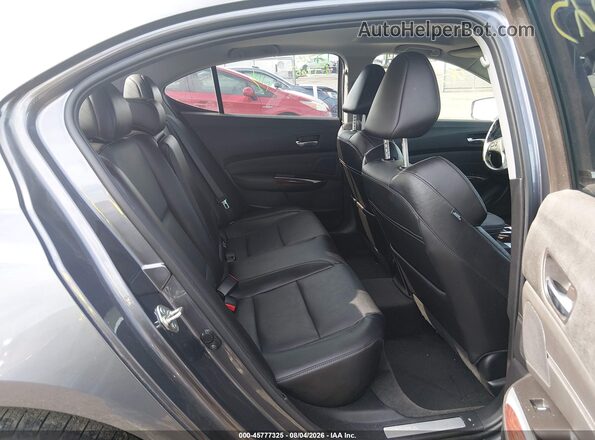 19UUB1F57HA007376 2017 ACURA TLX Gray VIN sticker view
