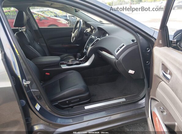 19UUB1F57HA007376 2017 ACURA TLX Gray Front interior view
