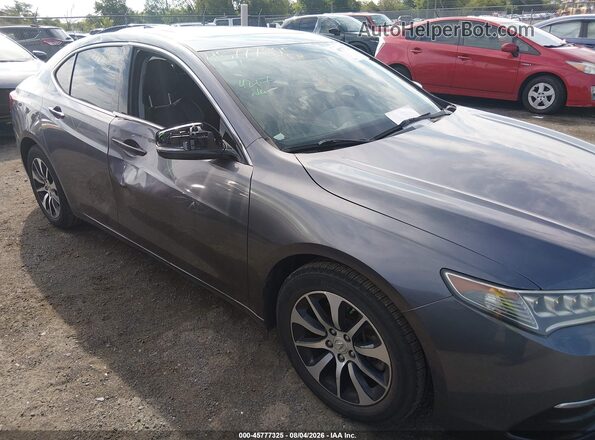 19UUB1F57HA007376 2017 ACURA TLX Gray Front view