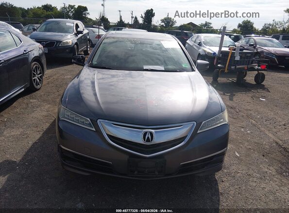 19UUB1F57HA007376 2017 ACURA TLX Gray Instrument cluster view