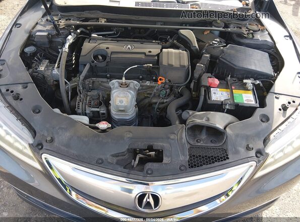 19UUB1F57HA007376 2017 ACURA TLX Gray Rear view