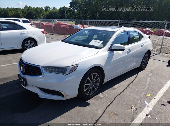 19UUB1F57KA008194 2019 ACURA TLX White Przód lewy