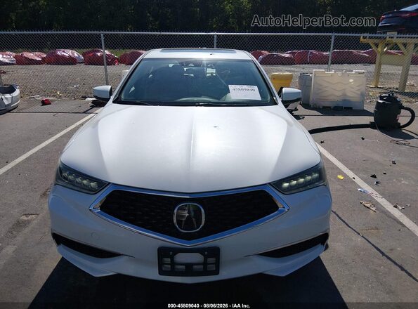 19UUB1F57KA008194 2019 ACURA TLX White Widok wnętrza z tyłu