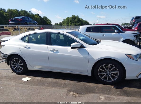 19UUB1F57KA008194 2019 ACURA TLX White Widok wnętrza 360 stopni
